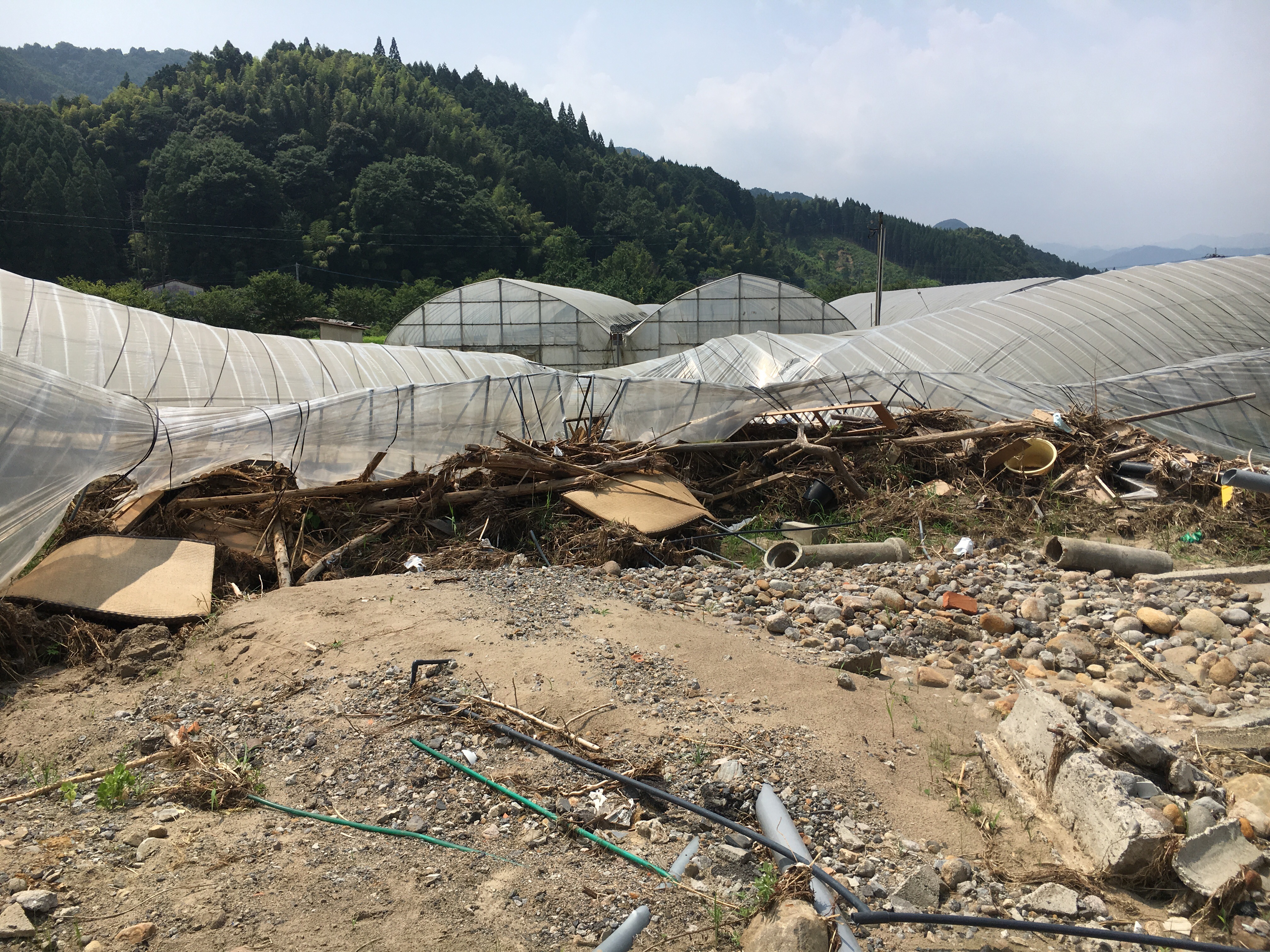 九州北部豪雨被災地を訪ねて。。